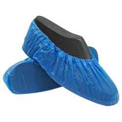 Surchaussures bleues