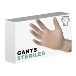 gants chirurgicaux stériles en LATEX